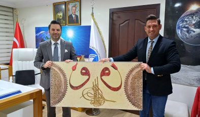 İş İnsanı Aykut Saban, SASKİ Genel Müdürü Yiğit Turan’ı, başarılarından dolayı tebrik etti