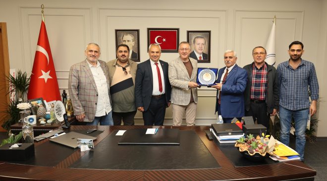 Sakarya Gaziantepliler Derneği’nden Adapazarı Belediye Başkanı Mutlu Işıksu’ya ziyaret