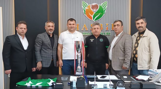 Sakarya Ampute Futbol Kulübü’nden Hasbil Tarım’a ziyaret