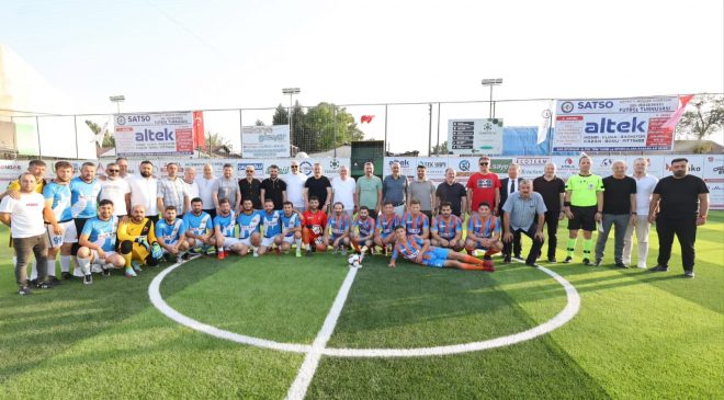 SATSO 7. Meslek Komitesi Geleneksel Futbol Turnuvası başladı