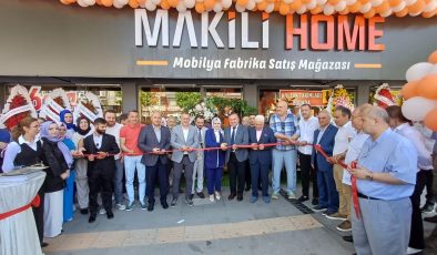 Makili Home Mobilya Satış Mağazası’nın Bulvar Şubesi; görkemli bir törenle açıldı