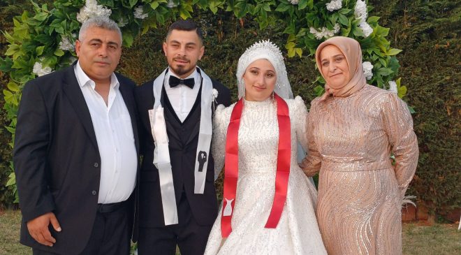 Oto Boyacı Erkan Şen’in oğlu muhteşem bir düğünle evlendi