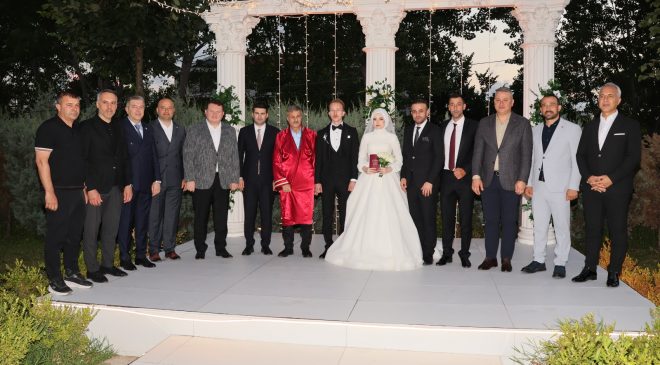 Sakarya Ülkü Ocakları Il Başkanı Atilla ve Elif Balcıoğlu görkemli düğün ile evlendi