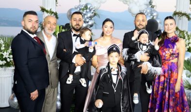 Kutay ve Uras Güleç’in sünnet töreni görkemli bir şekilde kutlandı