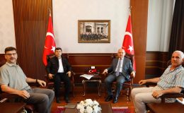YÖÇEYDER Yönetiminden Sakarya Valisi Yaşar Karadeniz’e ziyaret