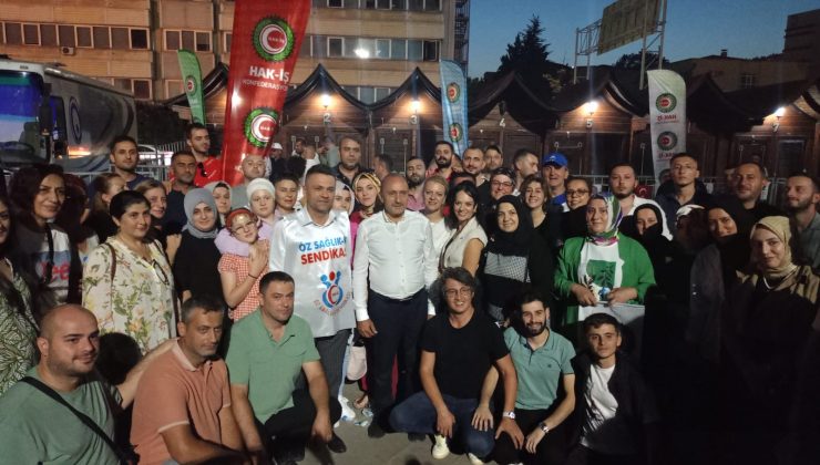 Hak-İş Sendikası’ndan Kocaeli’de coşkulu miting; “İşçi hakları için bir aradayız!”