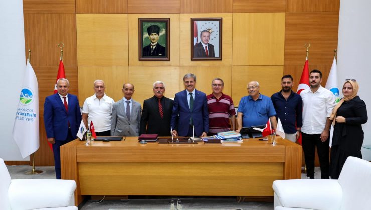 Sakarya Gaziantepliler Derneği’nden Başkan Alemdar’a ziyaret