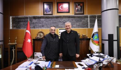 Candan’dan Başkan Çelik’e ziyaret