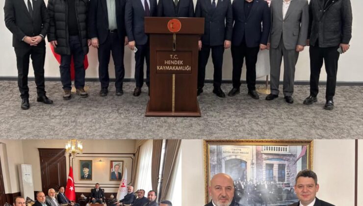 MÜSİAD Sakarya’dan Hendek Kaymakamı Gökpınar’a ziyaret