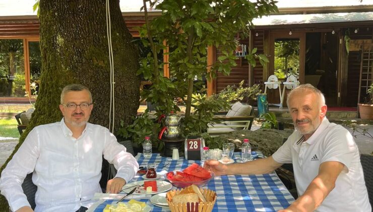 Cumhurbaşkanlığı İletişim Başkanı Duran’dan Sapanca’da dost ziyareti