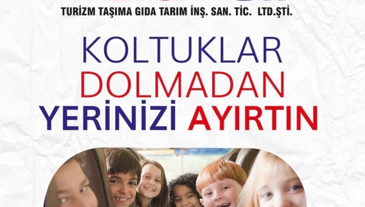 Lisa Tur’dan 30 yıllık tecrübeyle güvenli öğrenci taşımacılığı